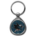 San Jose Sharks® Chrome Key Chain